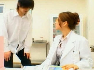 Fucking naughty doc pounding wet pussy of her nippon students in XXX thai china