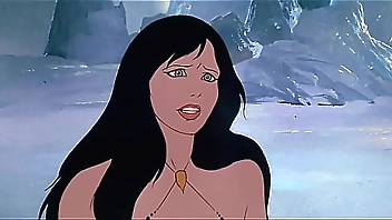 Erotic Adventures Of A Sexy Hot Brunette In The World Of Savages / Fantasy / Cartoon / Toons / Anime